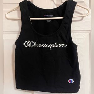 champion cropped tanktop